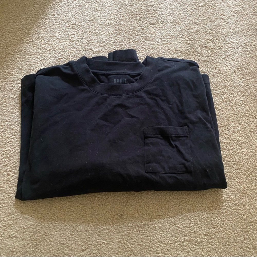 NOBULL Lightweight Pocket Tee | XL | Black
